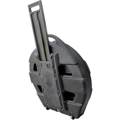 SKB 1SKB-CV24W Roto-Molded 24" Cymbal Vault With Handle And Wheels image 2