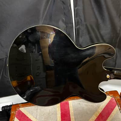 Epiphone Sheraton II Ebony Electric Guitar Upgraded Pickup image 13