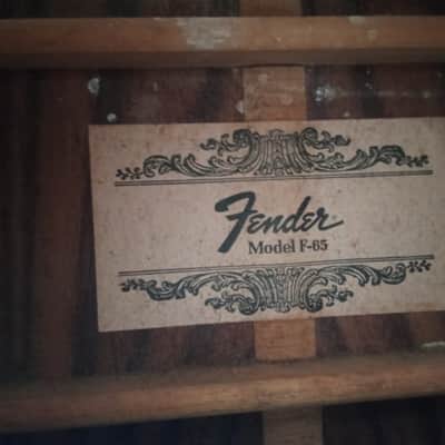Fender F-65 1972 - 1981 - Natural image 10