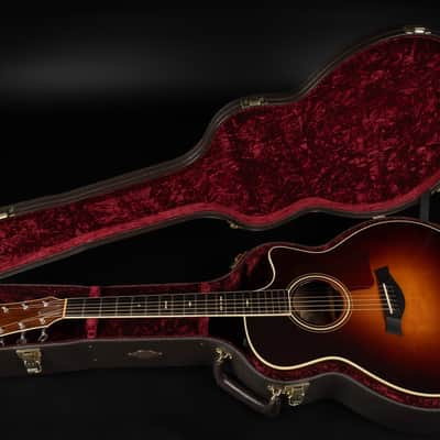 2015 Taylor 716ce - Vintage Sunburst | USA All Solid Grand Symphony Jumbo Acoustic Guitar Cutaway ES-2 Pickup | OHSC image 24