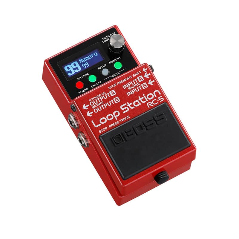 Boss RC-5 Loop Station Phrase Recorder Guitar Effects Looper Pedal image 1