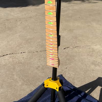 NECK ONLY Custom Replica Guitar Pyramid Maple Neck 7 string UV777GR Steve Vai Ibanez UV Universe type image 3