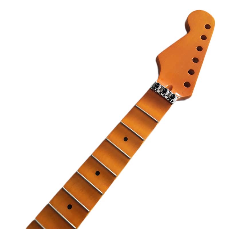 Full Scalloped Maple Guitar Neck,22-Fret Left hand image 1