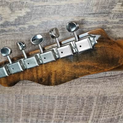 MyDream Partcaster Custom Built - Mocha Ash/Alder Freeway Dreamsongs image 8
