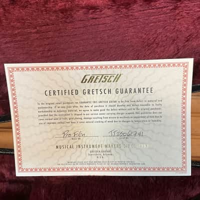 Gretsch Limited Edition Falcon Center Block Jr. with Bisgby Electric Guitar - Roundup Orange image 8