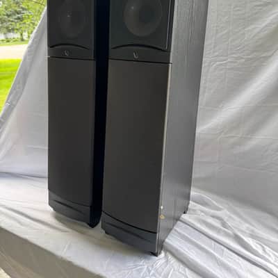 Infinity RS4 Tower Speakers Floor Standing Home Theater Audio Vintage Front image 3