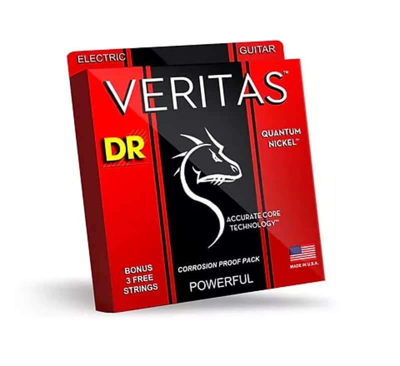 DR VTE-9 Veritas Electric Guitar Strings, .009 - .042 image 1