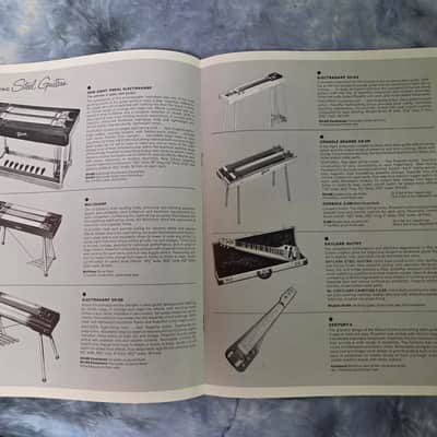 Vintage RARE 1965 Gibson Traditional Catalog Archtops Mandolins Pedal Steel Ukulele Case Candy image 3