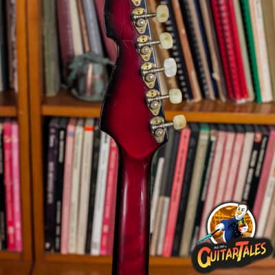 Galanti Grand Prix V4 1964 Italian red sunburst -VIDEO- image 14