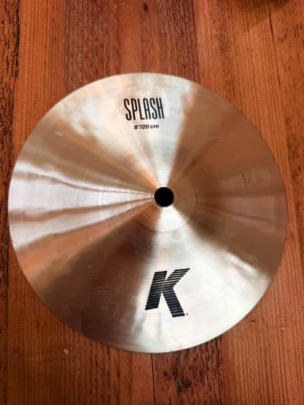 Zildjian 8" K Custom Dark Splash Cymbal 2002 - Present - Traditional image 1