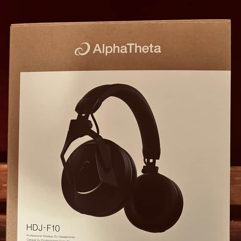 AlphaTheta HDJ-F10 Wireless Headphones 2025 - Present - Black image 1