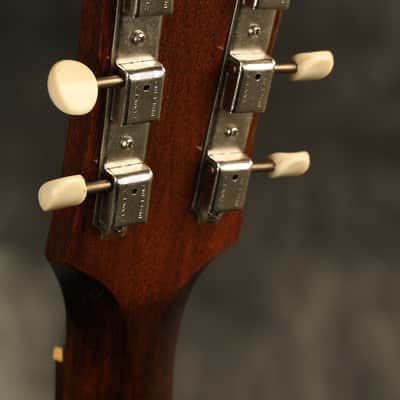 all original 1965 Gibson ES-120T Sunburst wide nut width image 18