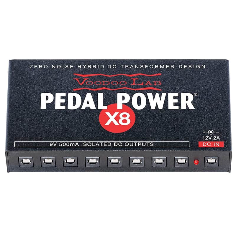 Used Voodoo Lab Pedal Power X8 Guitar Effects Pedalboard Power Supply image 1