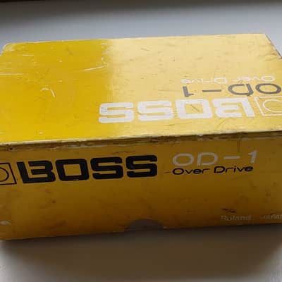 Vintage Boss OD-1 Over Drive #500 JRC4558D (Black Label) 1977 - 1985 image 13