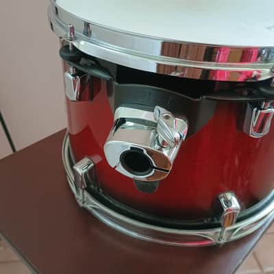Pearl Decade Maple Tom Drum - 9" x 13" Red Burst. image 3