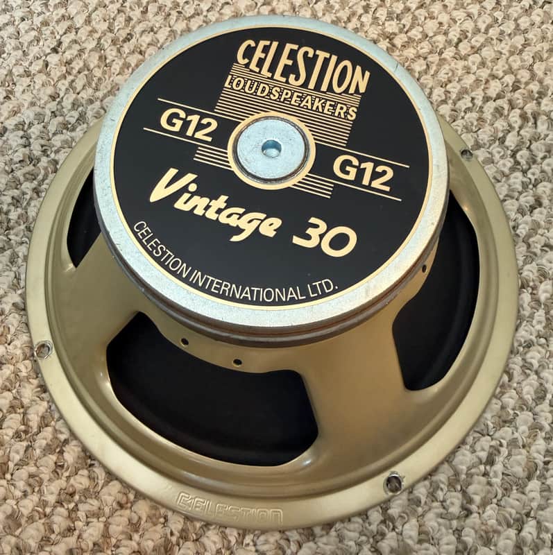 Celestion T3904 Vintage 30 12" 60W 16 Ohm Speaker 2010s - Black image 1