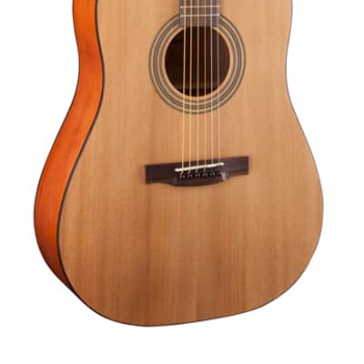 Jasmine by Takamine S35 "Best Starter" Dreadnought Satin Natural Acoustic Guitar image 4