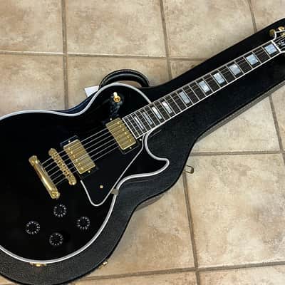 2024 Gibson Custom Les Paul Custom Ebony image 2