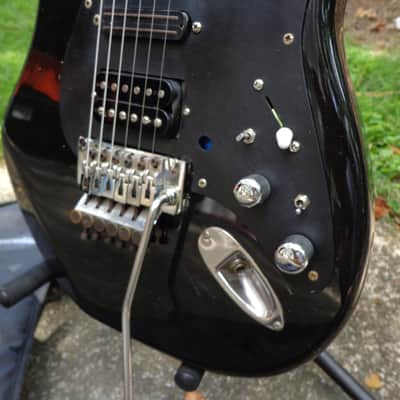 Kramer Pacer Custom 1984 Black- Seymour Duncan Vintage Pickups- Bannana Hockey Stick image 15