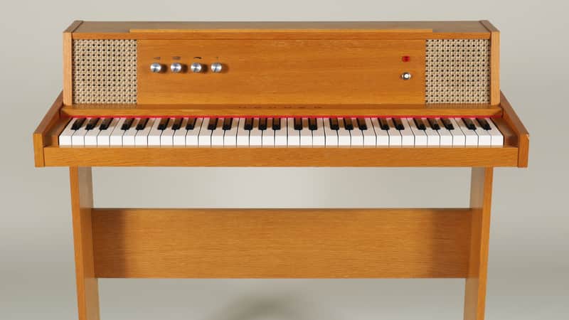 Hohner Pianet M piano with stand (serviced) image 1