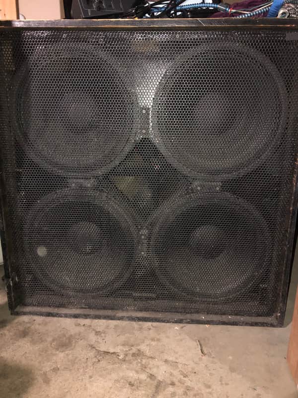 COMMUNITY SUB 4x15 VBS 415 VENTED BASS CABINETS Eminence Kappa Pro-15LF x2 image 1