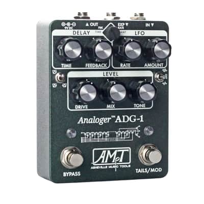 Asheville Music Tools ADG-1 Analog Delay 2021 - Present - Dusk Emerald Texture image 3