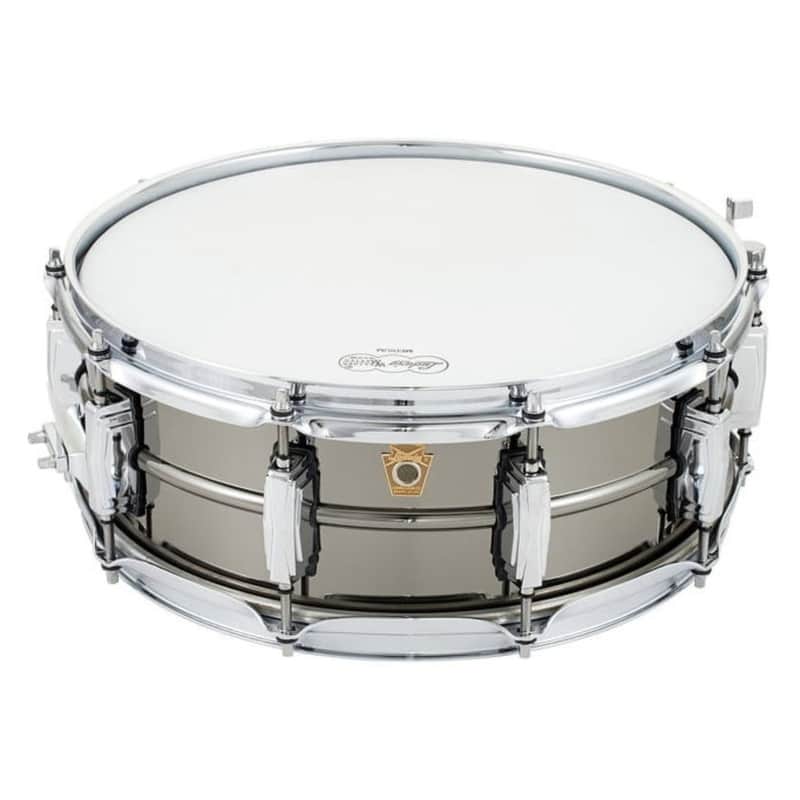 Ludwig USA LB416 Black Beauty 5x14 Snare Drum with Imperial Lugs, Black Nickel image 1