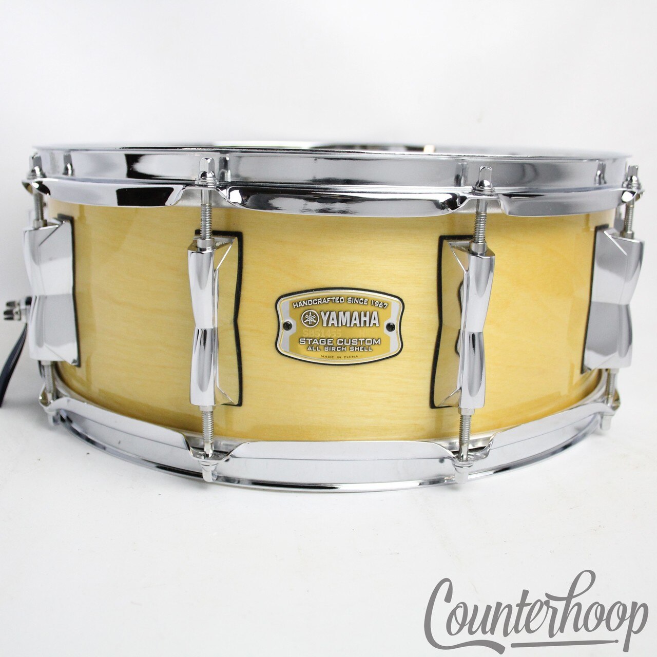 Yamaha 14x5.5" Stage Custom Snare Drum All Birch Shell Sonny Emory Signed EW&F* — main photograph