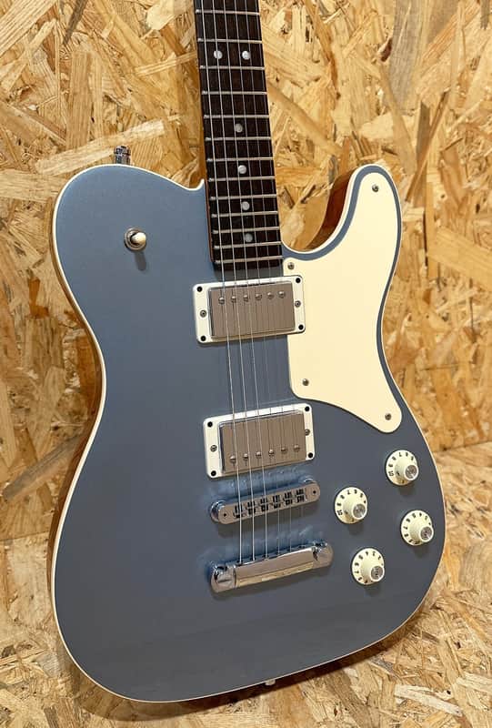 Pre Owned Fender 2018 Limited Edition Troublemaker Tele *Gibson Pickups - Ice Blue Metallic Inc.Case image 1