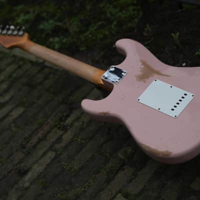 Fender Custom Shop '63 Stratocaster, Heavy Relic, Custom Order - Shell Pink image 12