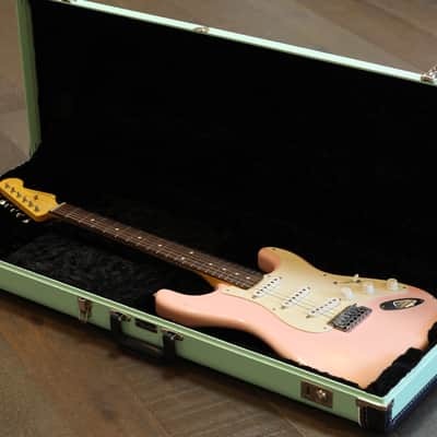 MINT! 2023 Nash S-63 Electric Guitar Shell Pink Relic + Fender Case image 21