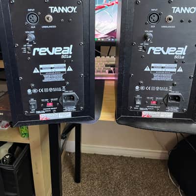 Tannoy Reveal 501a Powered Monitor (Pair) 2010s - Black image 2