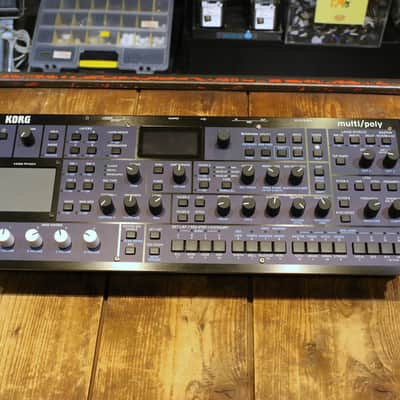 Korg Multi/Poly Rackmount Analog Modeling Synthesizer 2025 - Present - Black & Blue image 2