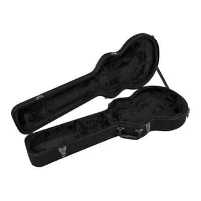 Gretsch G2655T Streamliner Center Block Jr. Durable, Secure, Black Plush Interior Case with Chrome Latches for Transportation and Storage (Black) image 5