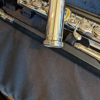 Mio M8 Sterling Silver B Foot Open Hole Professional Flute image 8