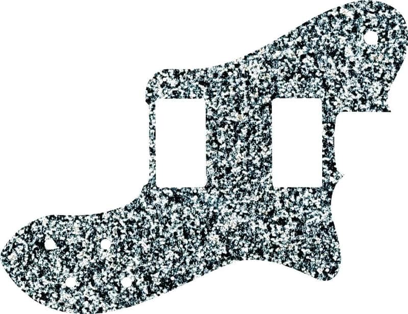 WD Custom Pickguard For Fender 1972-1982 Vintage Telecaster Deluxe #60SS Silver Sparkle image 1