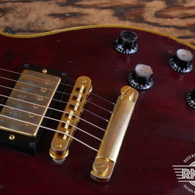 1976 Gibson Les Paul Custom - Wine Red image 7