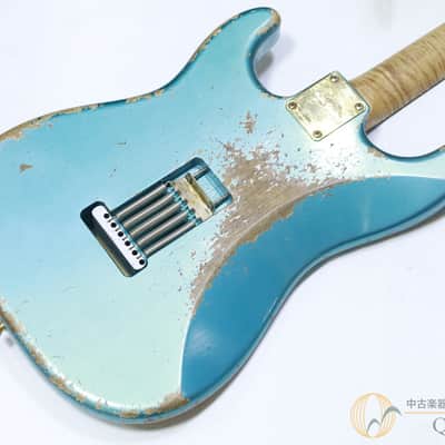 [SALE!!] Xotic XSC-2 Heavy Aged Gold Parts (Ocean Turquoise Metallic) image 5