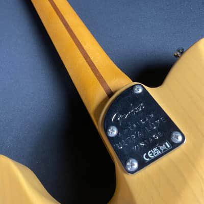 Fender American Ultra Luxe Vintage '50s Telecaster - Butterscotch Blonde image 11
