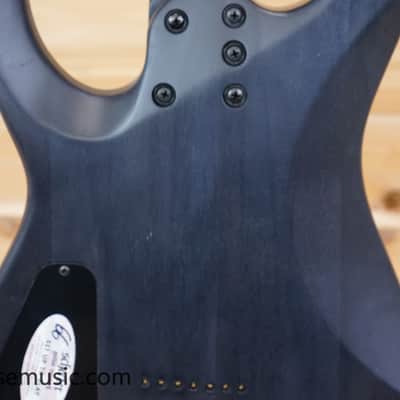 Schecter Omen Elite-7 - See-Thru Blue Burst image 8