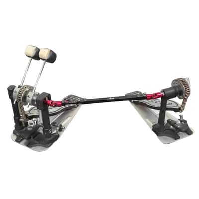 Used DW 9000 Double Bass Drum Pedal w/Hardshell Case - Fair image 4