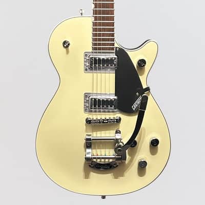 Gretsch G5230T Electromatic Jet FT Single-Cut w/ Bigsby Electric Guitar - Two-Tone Vintage White/London Grey image 1