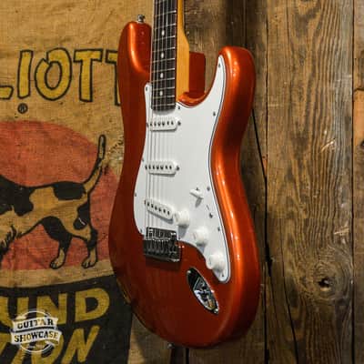 Fender Custom Shop Custom Deluxe Strat NOS - Fire Mist Orange image 2