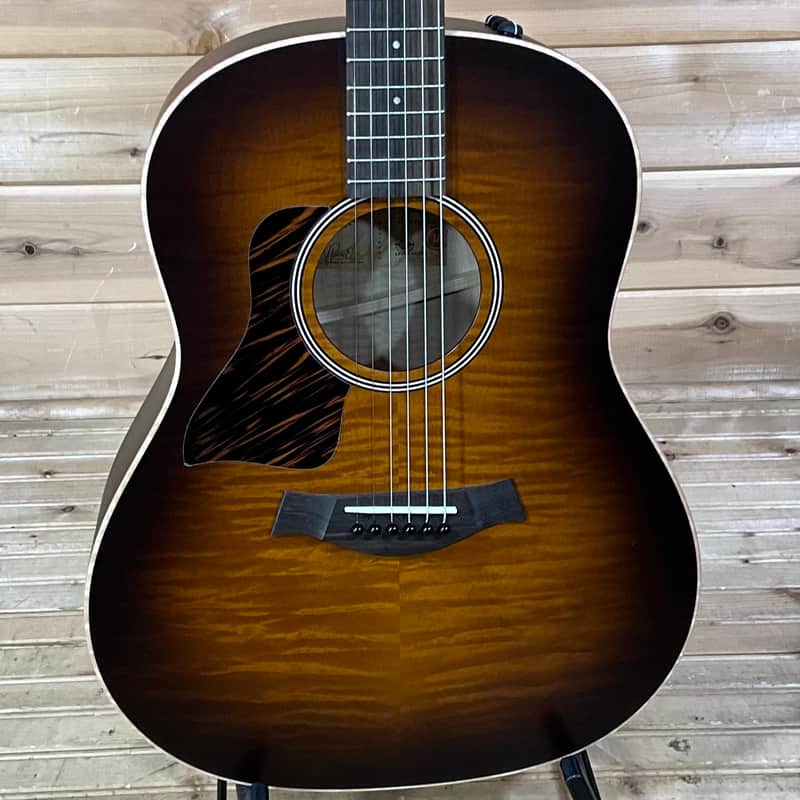 Taylor AD27e Flametop Acoustic Electric Guitar - Natural image 1