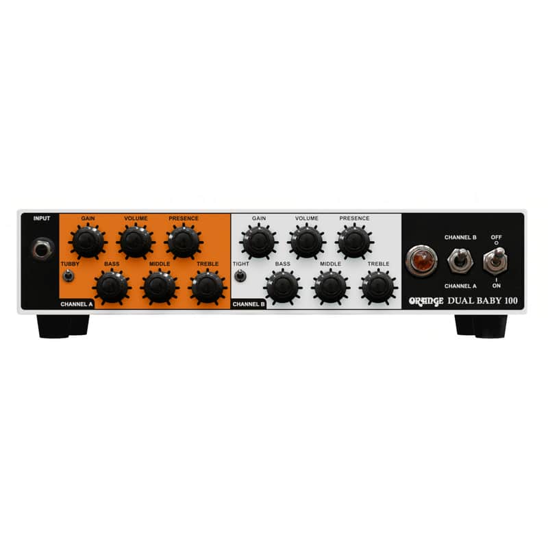 Orange Amplifiers Dual Baby 100 100W 2-Ch Solid State Guitar Amp Head - Open Box image 1
