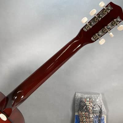 Harmony H0401P: 1980s Vintage Acoustic Parlor Guitar; Blues & Folk Tone image 15