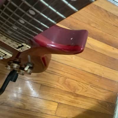 Washburn 1980 Burgundy Raven MIJ Electric Guitar image 17