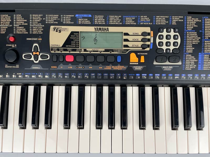 Yamaha PSR-195 Portatone 61-Key Electronic Keyboard Very Clean 