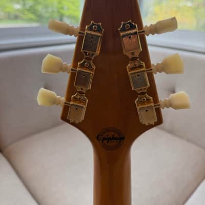 Epiphone '58 Korina Flying V - Korina image 10