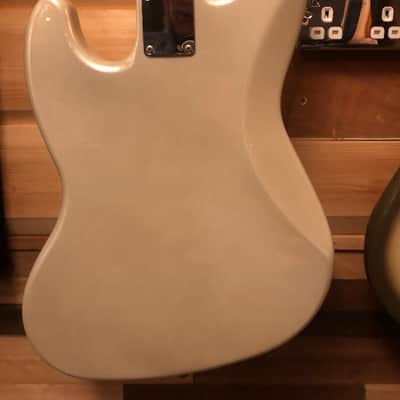 Fender Blacktop Jazz Bass 2012 2014 - White Chrome Pearl image 5